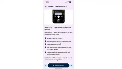 Guardando las imágenes en la carpeta privada dem forma automática Guardando las imágenes en la carpeta privada dem forma automática
