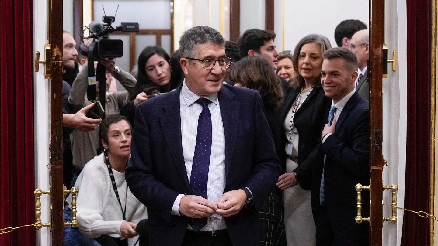 El portavoz del PSOE en el Congreso, Patxi López El portavoz del PSOE en el Congreso, Patxi López