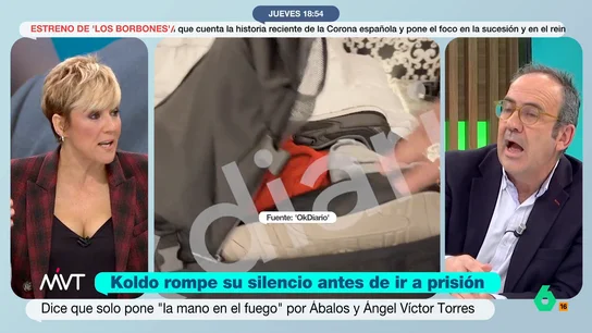 Cristina Pardo: "Es alarmante vivir en un país donde hay tres personas tratando de chantajear al presidente del Gobierno" En este vídeo, la presentadora de Más Vale Tarde se hace eco de la entrevista que ha concedido Koldo García al medio 'Ok Diario' antes de ingresar en prisión.