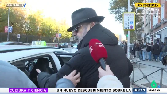 Primeras palabras de Antonio Resines tras su nuevo ingreso en el hospital por una neumonía Antonio Resines