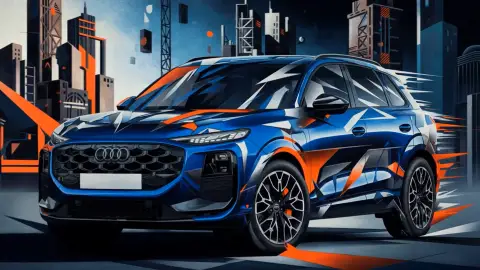 Audi Q3, en clave de arte urbano Audi Q3, en clave de arte urbano