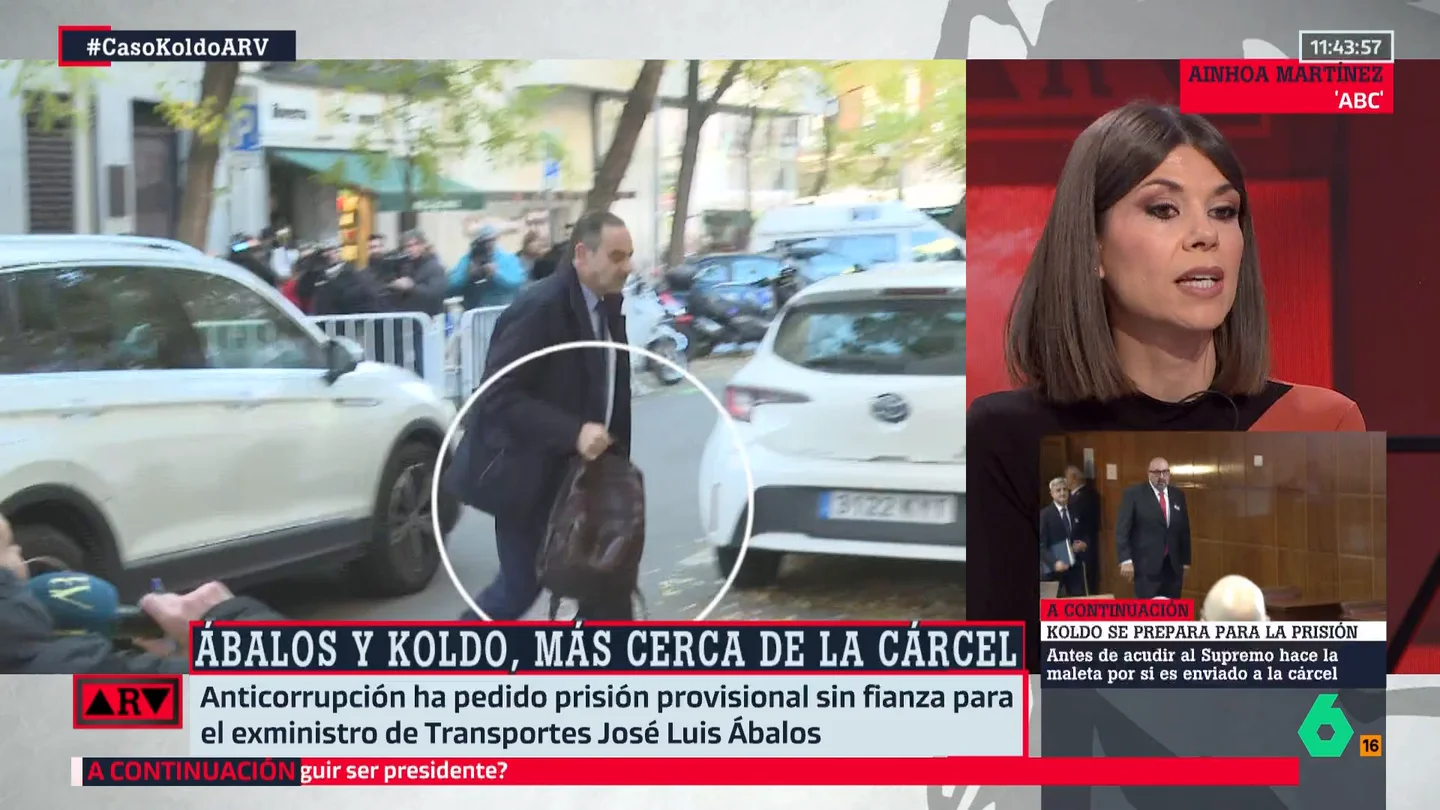 Ainhoa martínez: “Que Ábalos acabe entrando en prisión no es el final del camino es solo el principio” Ainhoa martínez: “Que Ábalos acabe entrando en prisión no es el final del camino es solo el principio”