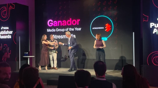 Atresmedia gana el premio a Media Group of the Year en los Tiktok Publisher Awards 2025 Atresmedia gana el premio a Media Group of the Year en los Tiktok Publisher Awards 2025