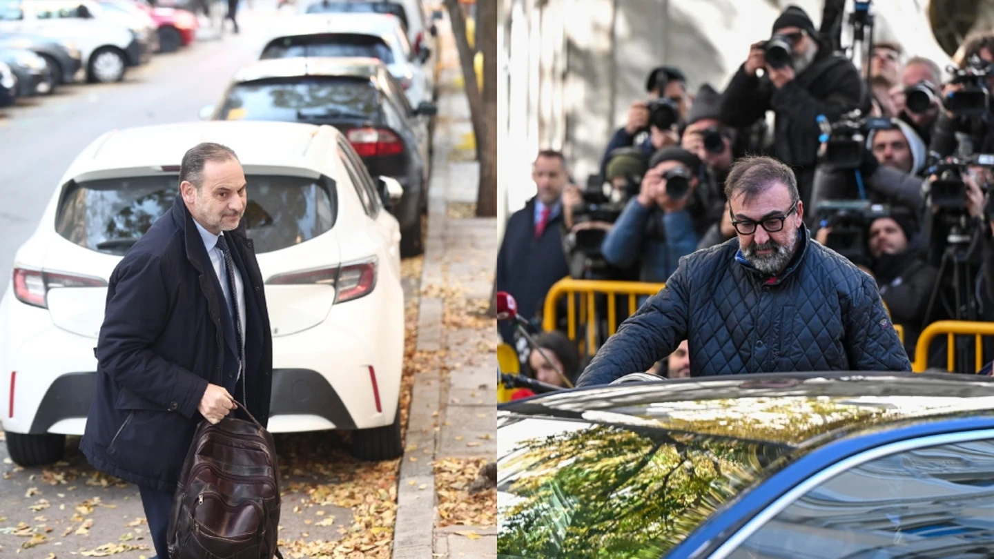 José Luis Ábalos y Koldo García a sus llegadas al Tribunal Supremo José Luis Ábalos y Koldo García a sus llegadas al Tribunal Supremo