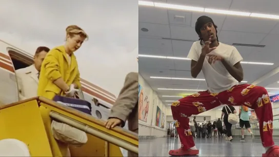 Dos imágenes que ilustran cómo ha cambiado la forma de vestir en los vuelos Dos imágenes que ilustran cómo ha cambiado la forma de vestir en los vuelos