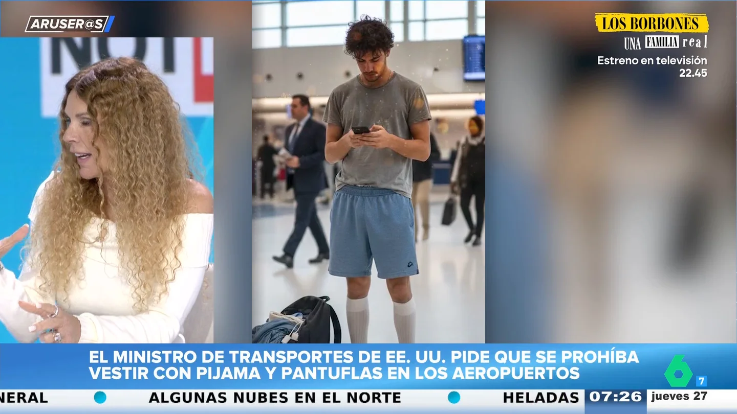 El insólito aviso del secretario de Transporte de EEUU desata el debate en Aruser@s sobre viajar en pijama El insólito aviso del secretario de Transporte de EEUU desata el debate en Aruser@s sobre viajar en pijamao