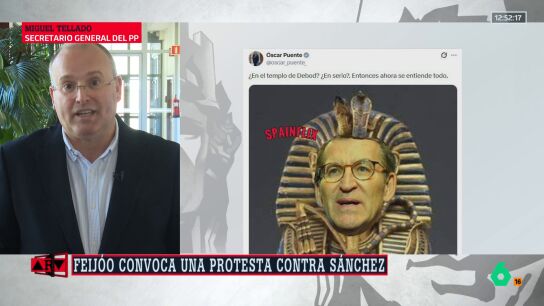 Tellado responde a Puente: "Estamos acostumbrados a tener al frente de Transportes a un activista tuitero"
