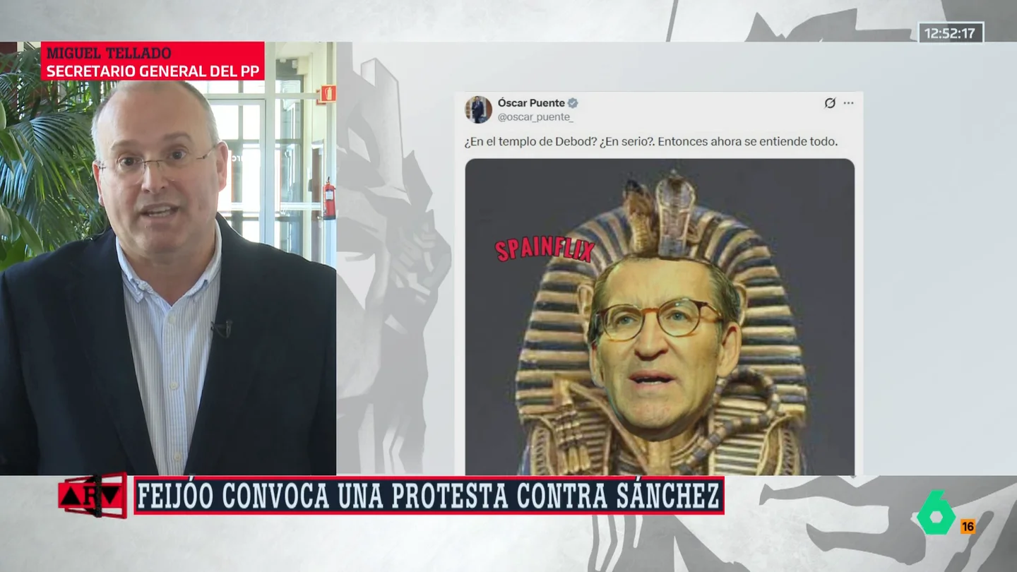 Tellado responde a Puente: "Estamos acostumbrados a tener al frente de Transportes a un activista tuitero" Tellado responde a Puente: "Estamos acostumbrados a tener al frente de Transportes a un activista tuitero"