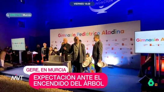Richard Gere inaugurar un gimnasio pediátrico en un hospital de Murcia Richard Gere inaugurar un gimnasio pediátrico en un hospital de Murcia