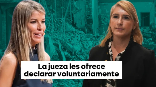La jueza de Catarroja ha ofrecido declarar de forma voluntaria a Maribel Vilaplana y Salomé Pradas. La jueza de Catarroja ha ofrecido declarar de forma voluntaria a Maribel Vilaplana y Salomé Pradas.