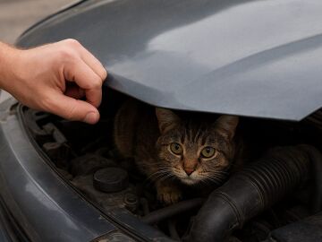 El golpe en el cap&oacute; con el que puedes salvar a un gato este invierno