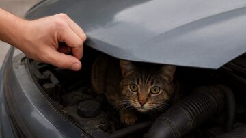El golpe en el capó con el que puedes salvar a un gato este invierno El golpe en el capó con el que puedes salvar a un gato este invierno