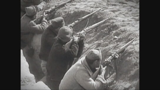 Im&aacute;genes de archivo de la Guerra Civil espa&ntilde;ola.