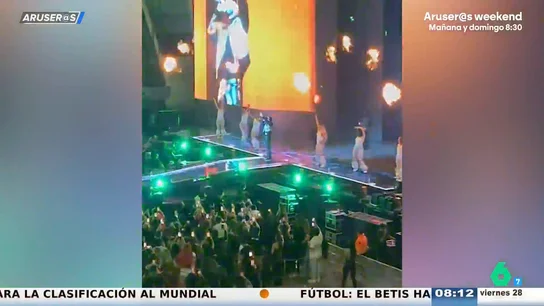 El vídeo del lapsus de Anuel al confundirse de ciudad en su concierto en Barcelona: "¡Buenas noches, Madrid!" El vídeo del lapsus de Anuel al confundirse de ciudad en su concierto en Barcelona: "¡Buenas noches, Madrid!"