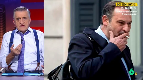 Wyoming recomienda a Ábalos hacer "lo mismo que en el Congreso" para adaptarse a prisión: "Poner cara de tipo duro y fumar" El exministro socialista ingresaba este jueves en la prisión de Soto del Real junto a Koldo García. El presentador de El Intermedio señala que han tenido que hacer solos la mudanza ya que "en Ferraz no les quedan amigos".