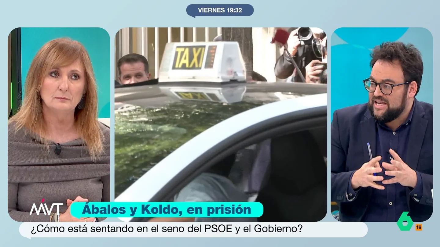 Mayte Alcaraz: "Pedro Sánchez no nos quiere salvar de Vox, quiere continuar en el poder" Tras la entrada en prisión de José Luis Ábalos y Koldo García, el PP ha vuelto a plantear la posibilidad de impulsar una moción de censura. Esto podría significar abrir el Gobierno a la ultraderecha, como expone José Enrique Monrosi.