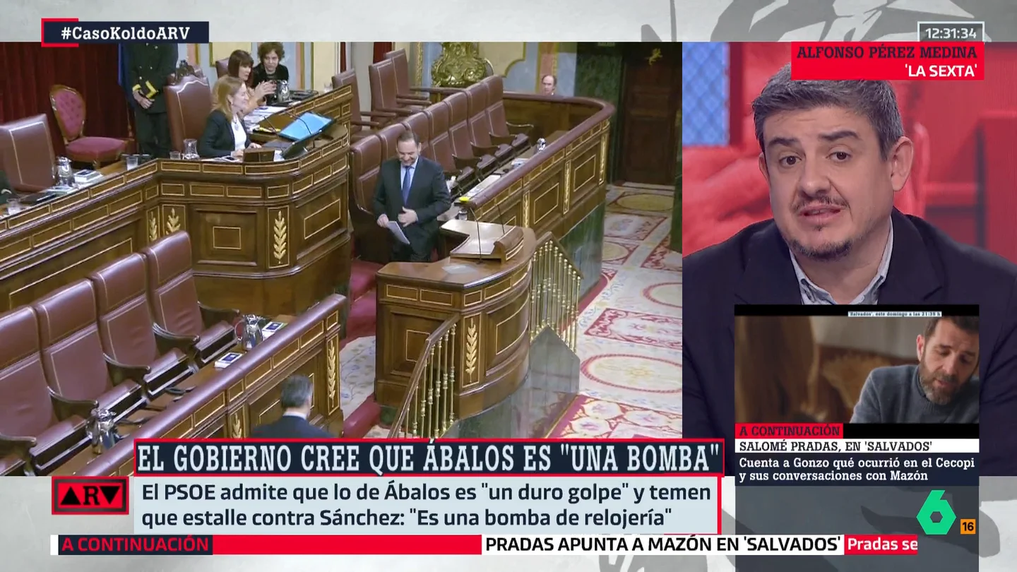 Alfonso Pérez Medina: "El PSOE advierte al juez del riesgo de una investigación prospectiva" Alfonso Pérez Medina: "El PSOE advierte al juez del riesgo de una investigación prospectiva"