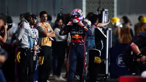 Max Verstappen en la clasificación del GP de Catar Max Verstappen en la clasificación del GP de Catar