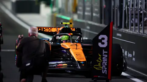 Lando Norris en la clasificación del GP de Catar Lando Norris en la clasificación del GP de Catar