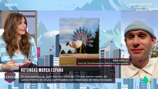 Erik Harley analiza en 'Pormishuevismo. Rotondas y mamotretos' las rotondas m&aacute;s curiosas de Espa&ntilde;a: "Ha sido un trabajo de sat&eacute;lite"