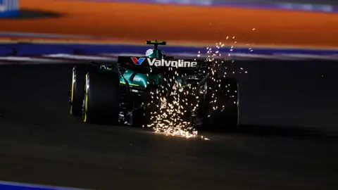 Fernando Alonso en la clasificación del GP de Catar Fernando Alonso en la clasificación del GP de Catar