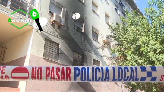 Imagen del edificio donde se produjo un incendio en Cádiz Imagen del edificio donde se produjo un incendio en Cádiz