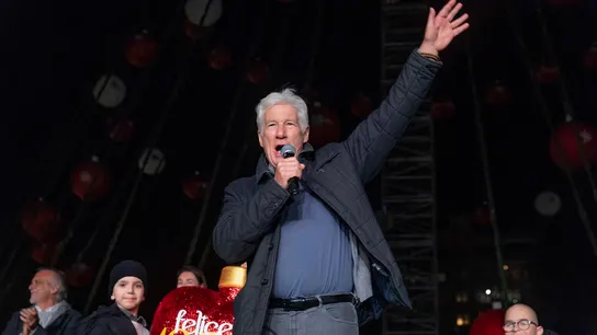 Richard Gere en Murcia Richard Gere en Murcia