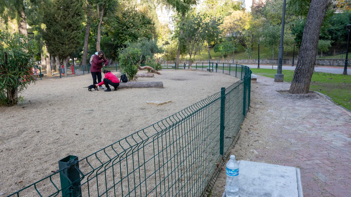Imagen del parque donde las menores fueron encontradas muertas Imagen del parque donde las menores fueron encontradas muertas