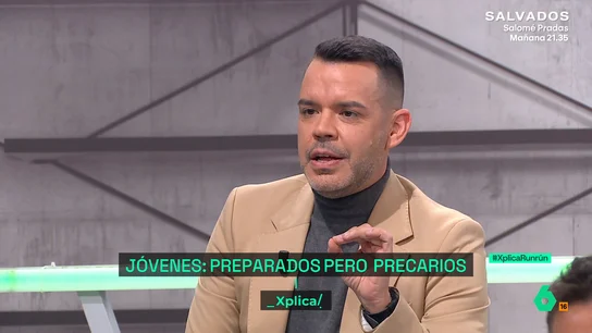 Camarero alerta sobre la situación de los jóvenes en España: "Por primera vez, los menores de 25 años han visto reducido su salario en la última década" Camarero alerta sobre la situación de los jóvenes en España: "Por primera vez, los menores de 25 años han visto reducido su salario en la última década"