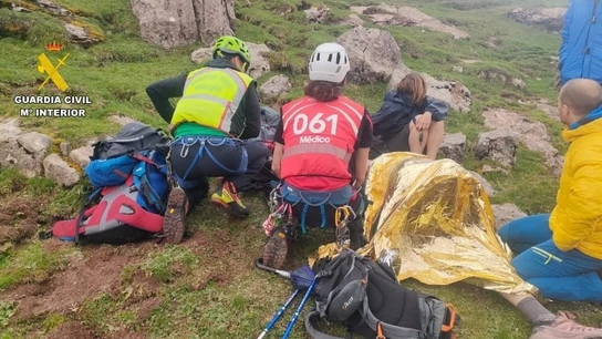 Rescate de dos menores en Huesca Rescate de dos menores en Huesca