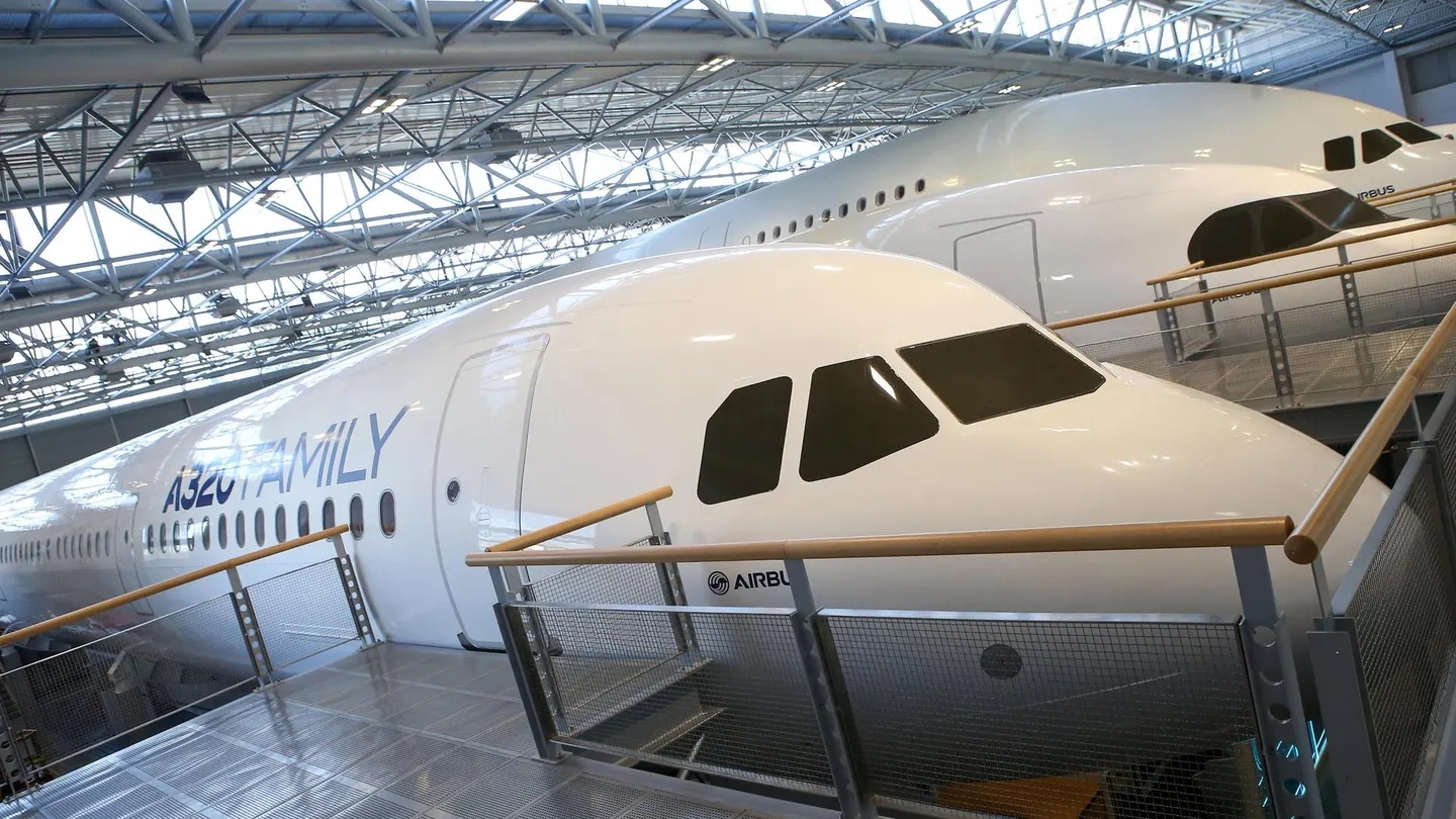 Imagen de archivo de un Airbus A320 Imagen de archivo de un Airbus A320