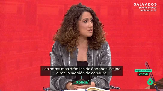 Enma López (PSOE), sobre el PP: "Nos acusaron de vender a España; ahora parece que andan mendigando el apoyo de Junts" Enma López (PSOE), sobre el PP: "Nos acusaron de vender a España; ahora parece que andan mendigando el apoyo de Junts"