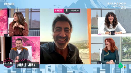 Juan del Val conecta desde M&eacute;xico con La Roca para hablar de la Feria Internacional del Libro de Guadalajara: "No pod&eacute;is vivir sin m&iacute;"