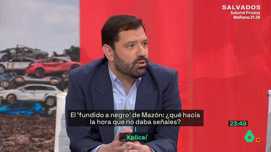 Antonio Valdivia: "Mazón quizás sea el político con menos vergüenza y más negligente en las últimas décadas" Antonio Valdivia: "Mazón quizás sea el político con menos vergüenza y más negligente en las últimas décadas"