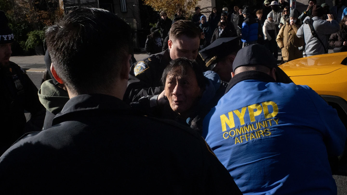 Imagen de las protestas en Nueva York contra el ICE Imagen de las protestas en Nueva York contra el ICE
