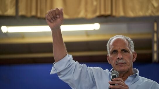 El candidato presidencial de Honduras Nasry Asfura