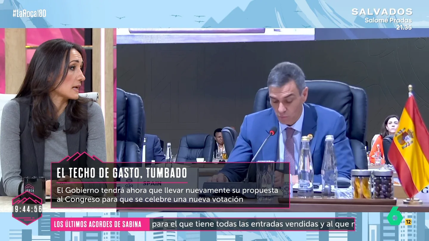 Ana Martín se muestra muy crítica con Pedro Sánchez: "No es justo para este país tener un presidente cuyo único objetivo sea ganar tiempo" Ana Martín se muestra muy crítica con Pedro Sánchez: "No es justo para este país tener un presidente cuyo único objetivo sea ganar tiempo"