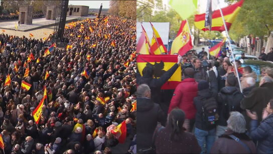 Diferencias entre las protestas del PP y Vox