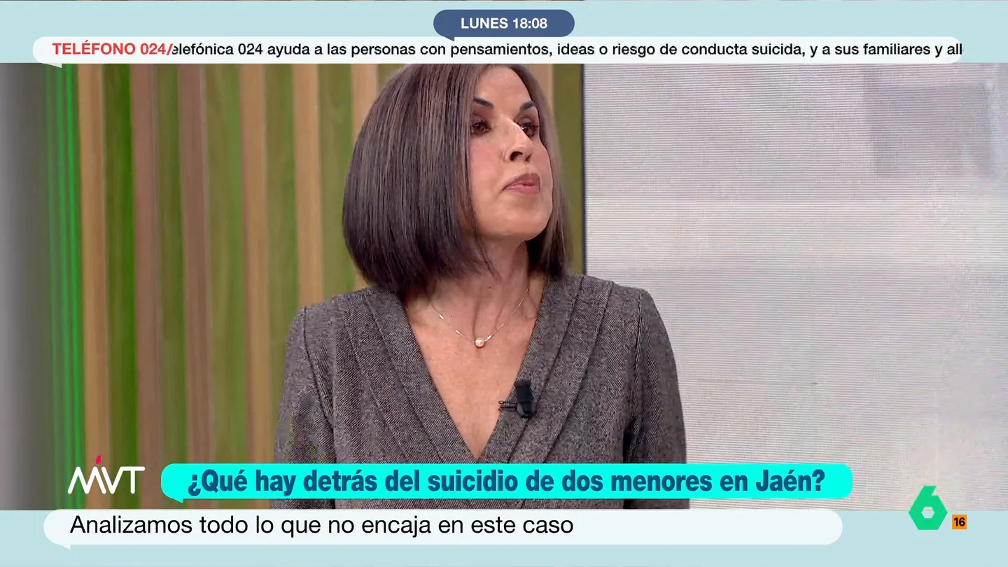 Bea de Vicente explica qué es la "autopsia psicológica" en el caso de las menores de Jaén Bea de Vicente explica qué es la "autopsia psicológica" en el caso de las menores de Jaén