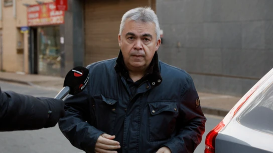 El ex secretario de Organización del PSOE Santos Cerdán, a su salida del Juzgado de Primera Instancia de Tafalla El ex secretario de Organización del PSOE Santos Cerdán, a su salida del Juzgado de Primera Instancia de Tafalla