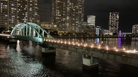 Puente Ferroviario de Harumi Viejo Puente Ferroviario de Harumi Viejo
