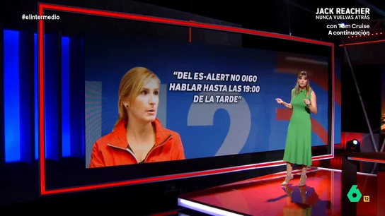 Sandra Sabatés desmonta tres mentiras de Salomé Pradas en Salvados: del pronóstico de "gota fría" al ES-Alert Sandra Sabatés analiza en este vídeo algunas de las inexactitudes e incluso mentiras vertidas por Salomé Pradas durante su entrevista con Gonzo en Salvados y aporta datos que las desmienten.