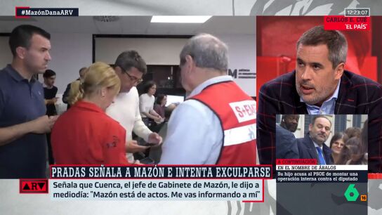 Carlos E.Cu&eacute; reacciona a la entrevista de Pradas en Salvados: "Vemos que esto es un juego entre mentirosos"