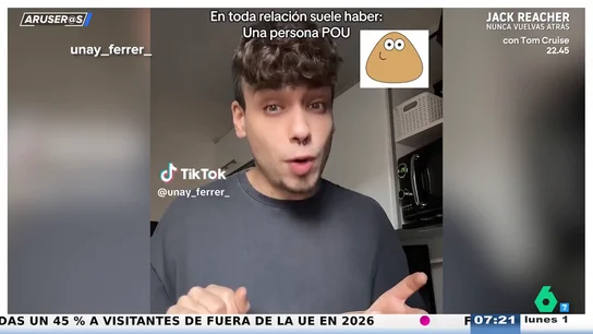 ¿Quién es el 'Pou' de la relación?: un tiktoker expone su reflexión sobre las dinámicas de pareja ¿Quién es el 'Pou' de la relación?: un tiktoker expone su reflexión sobre las dinámicas de pareja