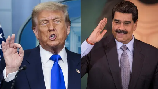 El presidente de Estados Unidos, Donald Trump, y el presidente de Venezuela, Nicolás Maduro. El presidente de Estados Unidos, Donald Trump, y el presidente de Venezuela, Nicolás Maduro.