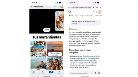 App de Google con Gemini App de Google con Gemini