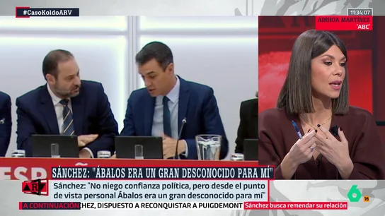 Ainhoa Martínez, tajante: "Echar a los corruptos no es asumir responsabilidades políticas en primera persona" Ainhoa Martínez, tajante: "Echar a los corruptos no es asumir responsabilidades políticas en primera persona"