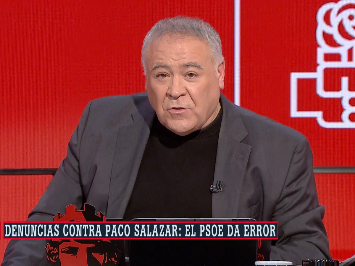 Ferreras tacha de "vergüenza" la reacción del PSOE a las denuncias contra Paco Salazar: "Están intentando enterrar el asunto, le tienen miedo"