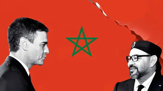 Detalle de la portada de 'Marruecos el vecino incómodo'. Detalle de la portada de 'Marruecos el vecino incómodo'.