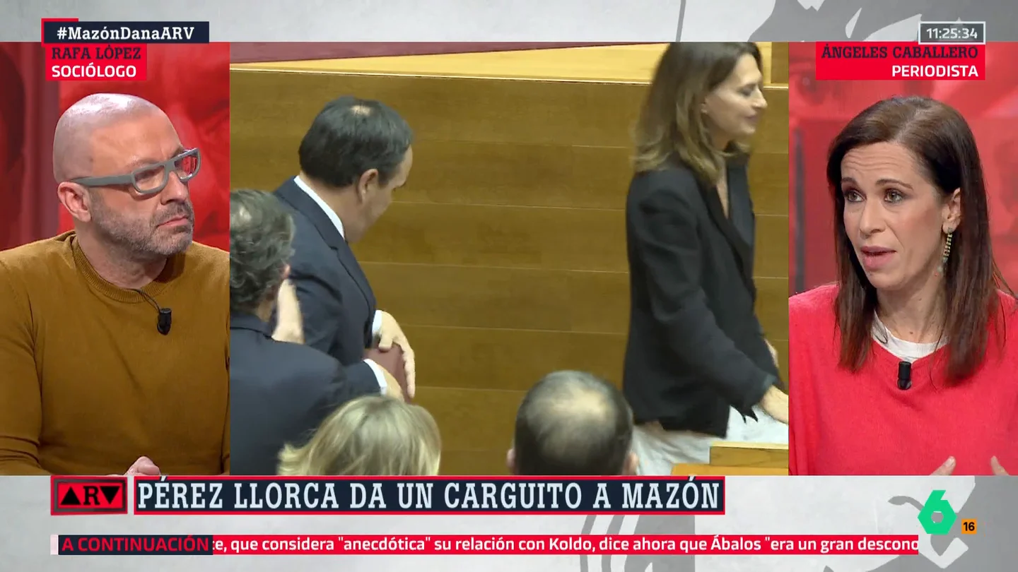 Ángeles Caballero critica que se "premie" a Mazón dándole un cargo: "Es un insulto a las víctimas" Ángeles Caballero critica que se "premie" a Mazón dándole un cargo: "Es un insulto a las víctimas"